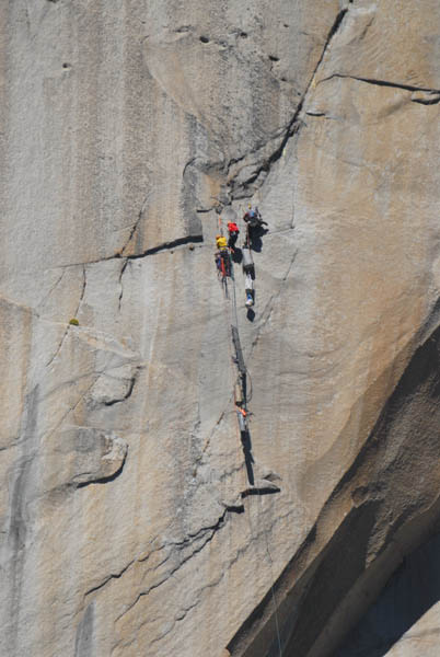Climbers on El Capitan, Yosemite