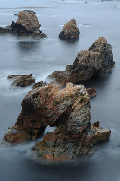 Coastal rocks, Big Sur