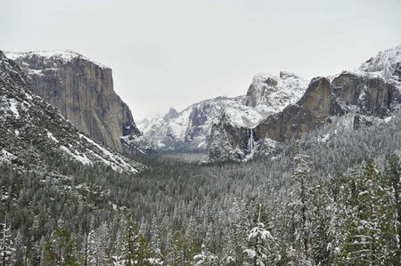 Yosemite Valley winter