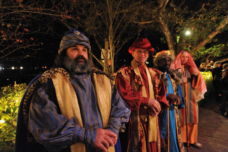 The three wise men, Christmas pageant 