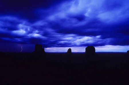 Storm over Monument Valley, Arizona