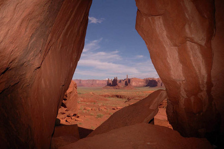 Cave, Monument Valley