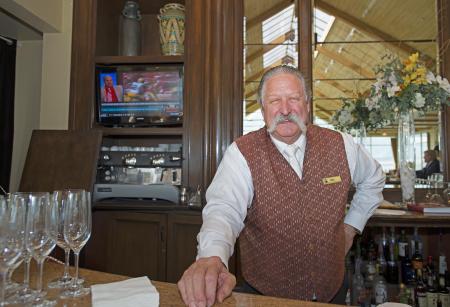 Billy Burns, 44 years a bartender in Pebble Beach