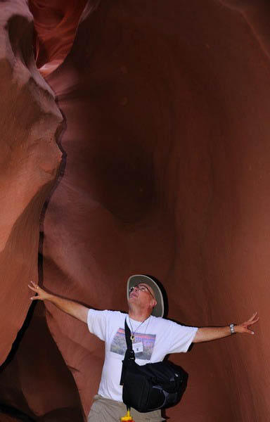 Slot canyon, Arizona