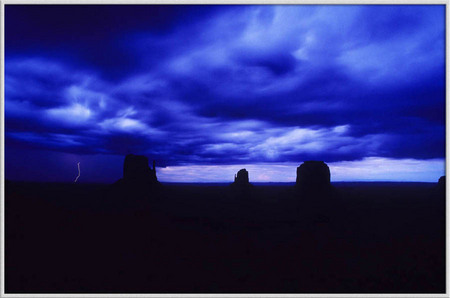 "Storm over Monument Valley"