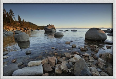"A summer evening at Lake Tahoe"