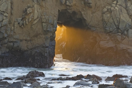 Keyhole Rock sunset