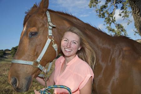 Katie Karpenko, veterinary student