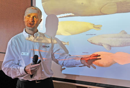 Jamie Watts, marine biologist, Polar Latitudes 